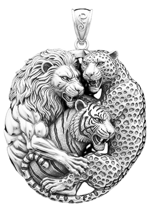 Silver Animal Pendent - 003