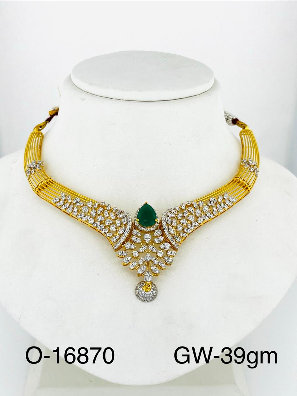 Female Necklace- 39gm- 16870
