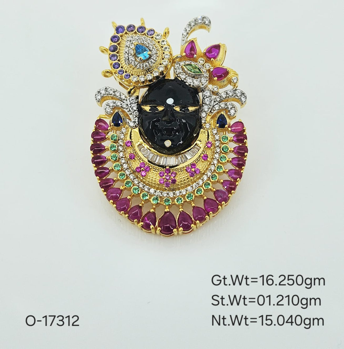 Srinath Ji Brooch - 17312