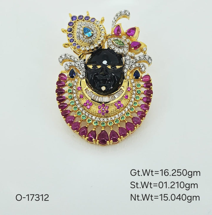 Srinath Ji Brooch - 17312