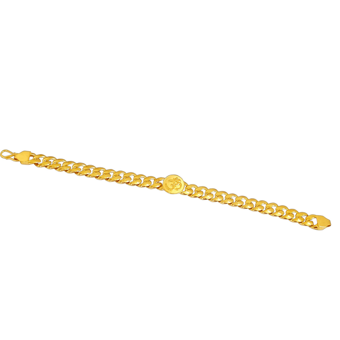 Legacy Medallion Curb Chain Bracelet