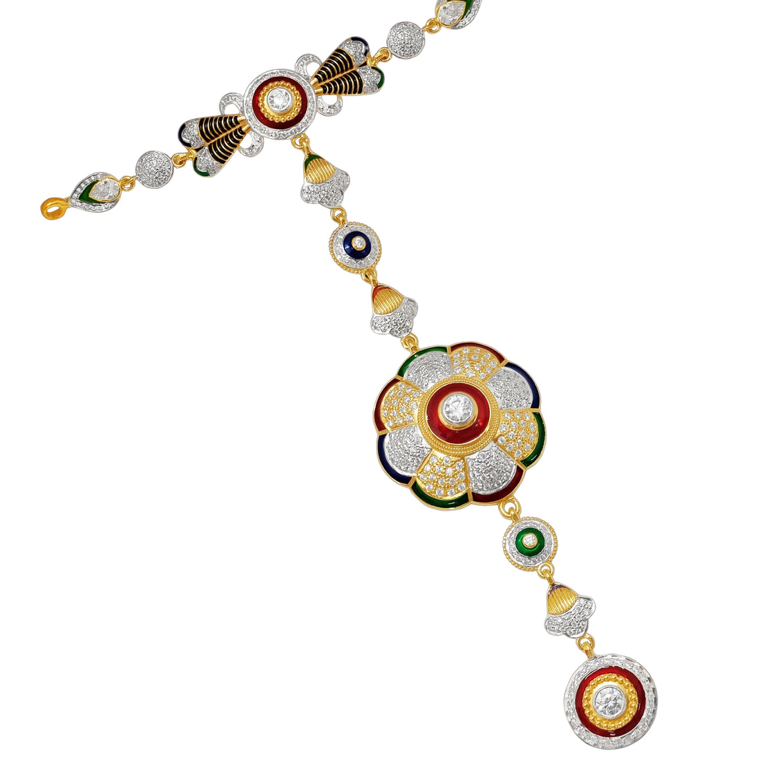 Grand Floral Meena Hathphool