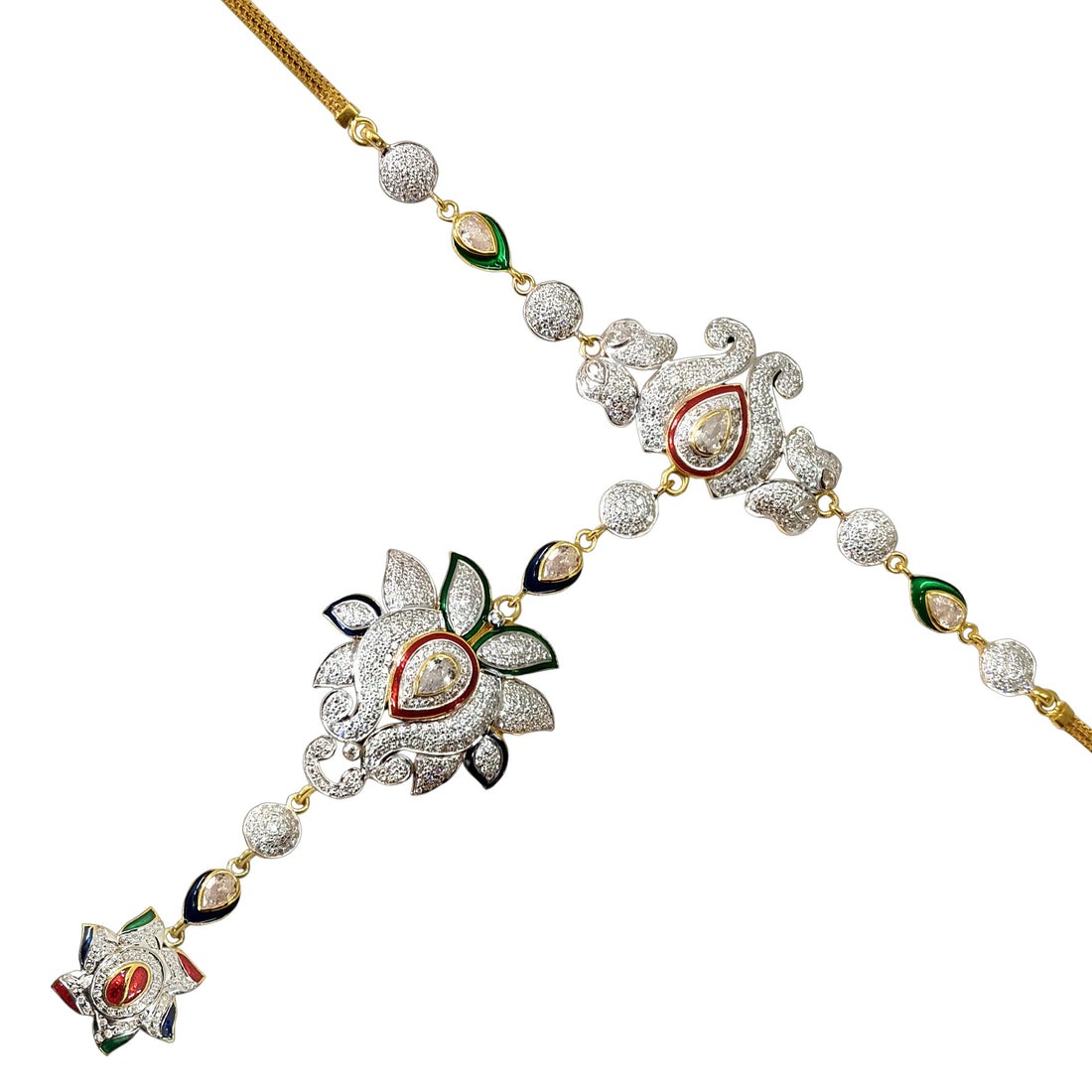 Diamond Mughal Blossom Hathphool